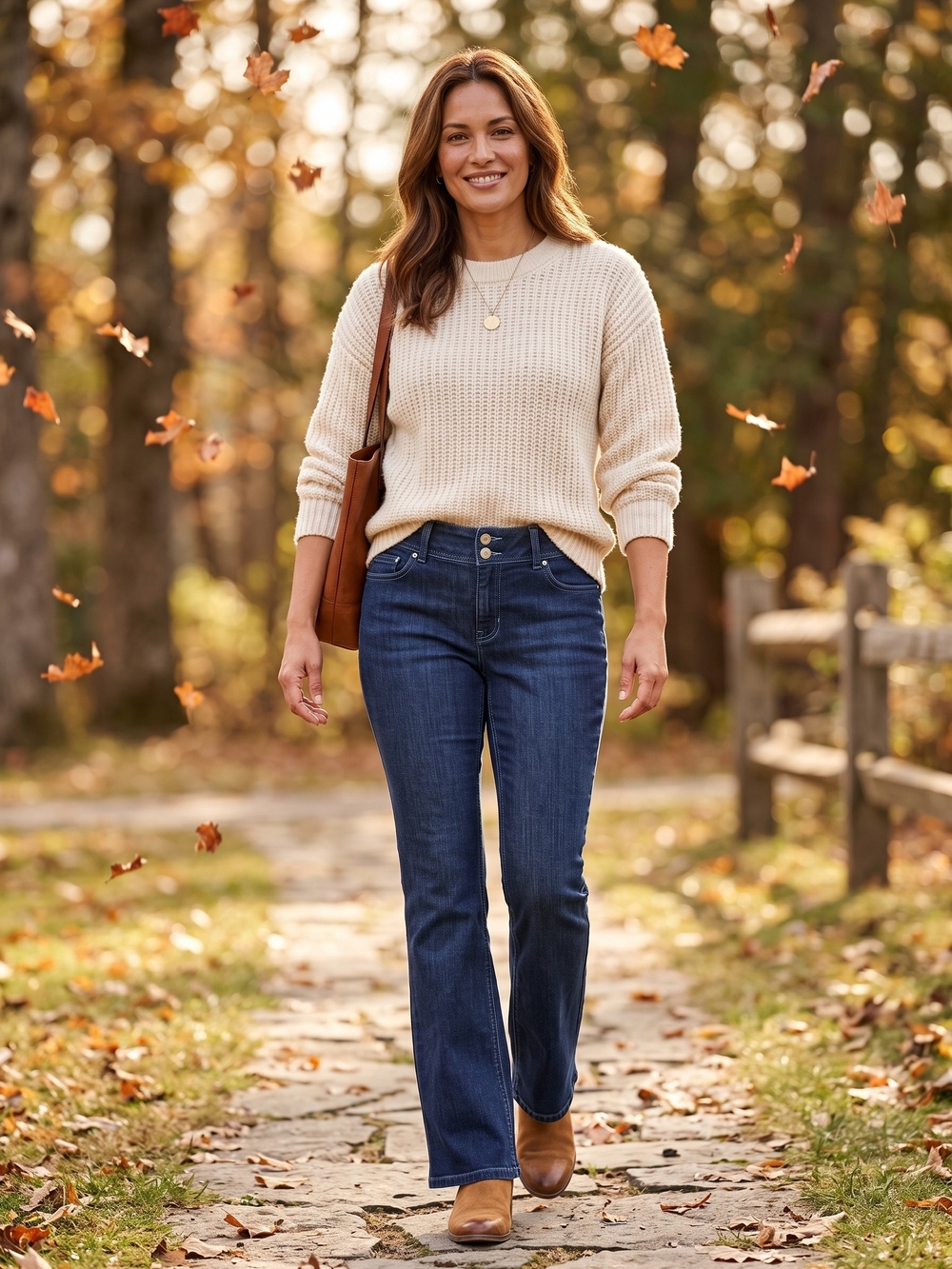 Denver Hayes Curvy Dark Wash Flare Jeans 90s Office Siren